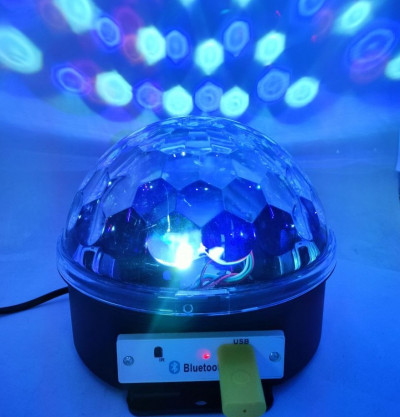 Светодиодный диско-шар "Magic Ball" с пультом управления, Bluetooth и флешка