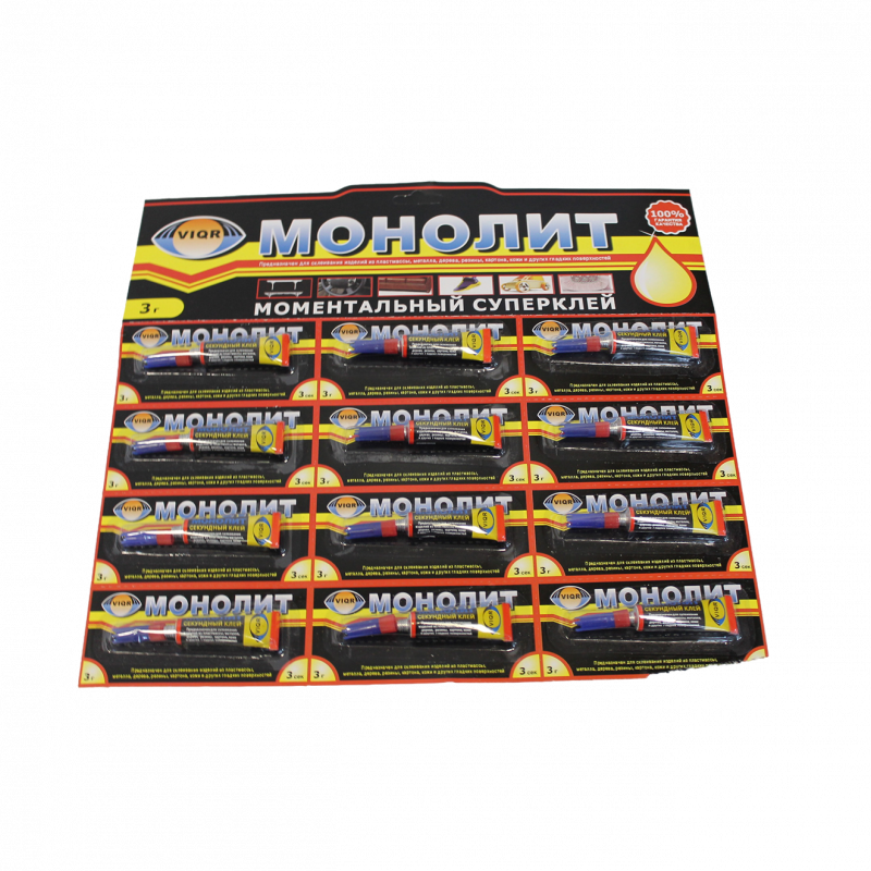 Клей МОНОЛИТ на листе